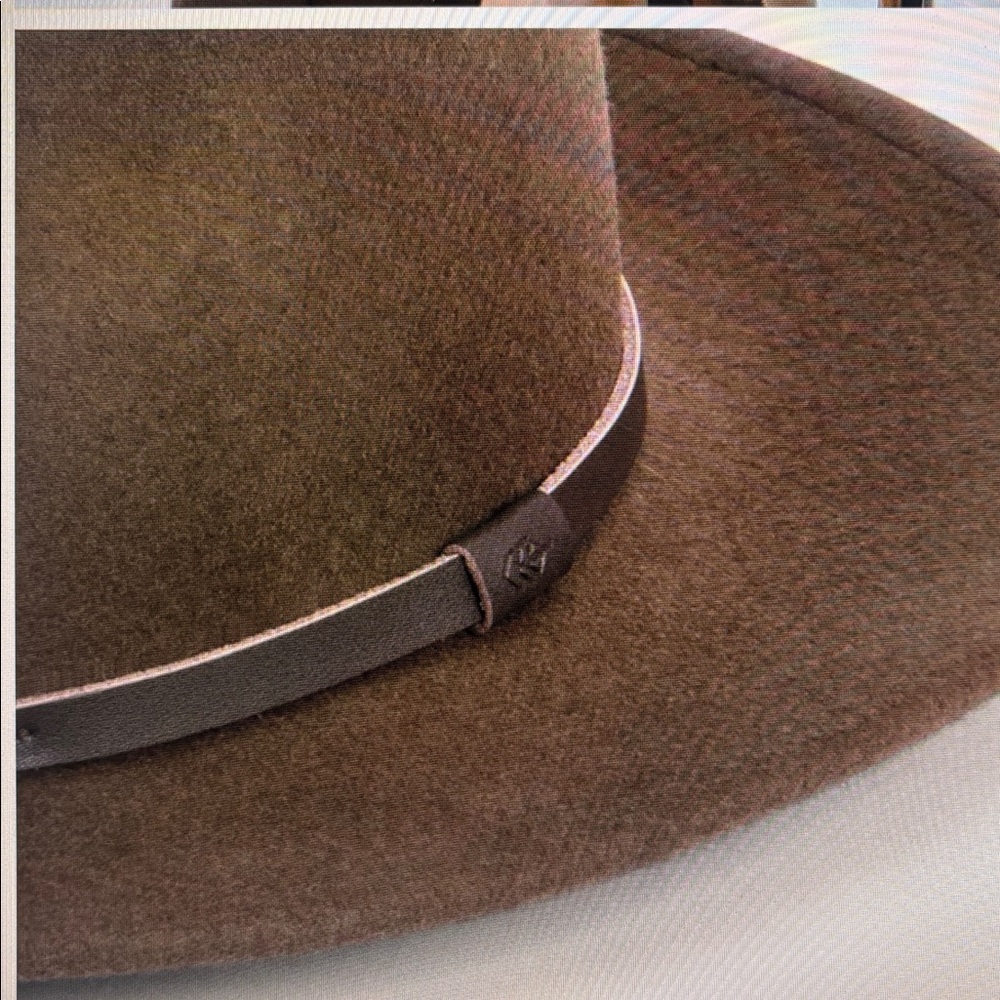 New Will+Bear William Brown Crushable Travel Hat.  Small - Picture 4 of 4